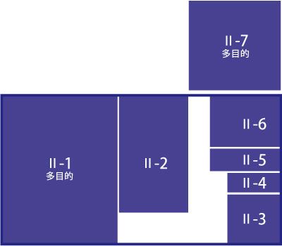 理学第Ⅱ実験室見取図（4号館4-102）