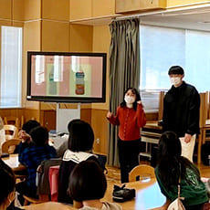 駒沢小学校でのワークショップ
