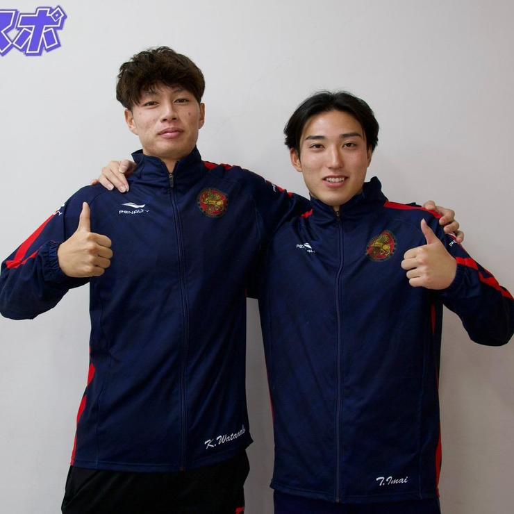 【紙面連動企画】サッカー部　3年生ストライカー今井・渡邉インタビュー